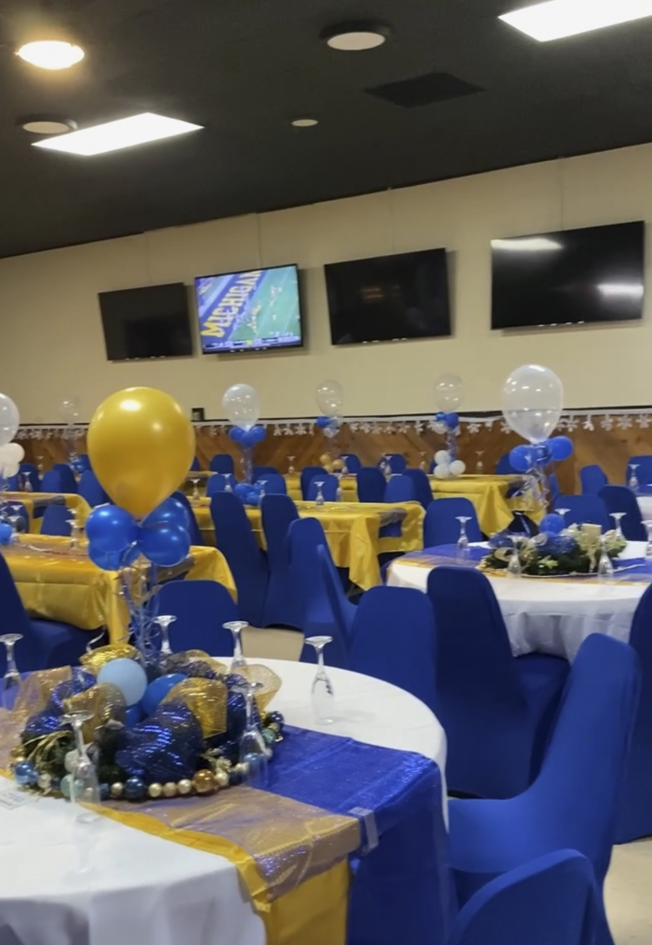 Legion Hall Event Setup